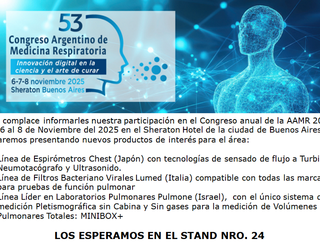 Flyer Congreso AAMR 2025